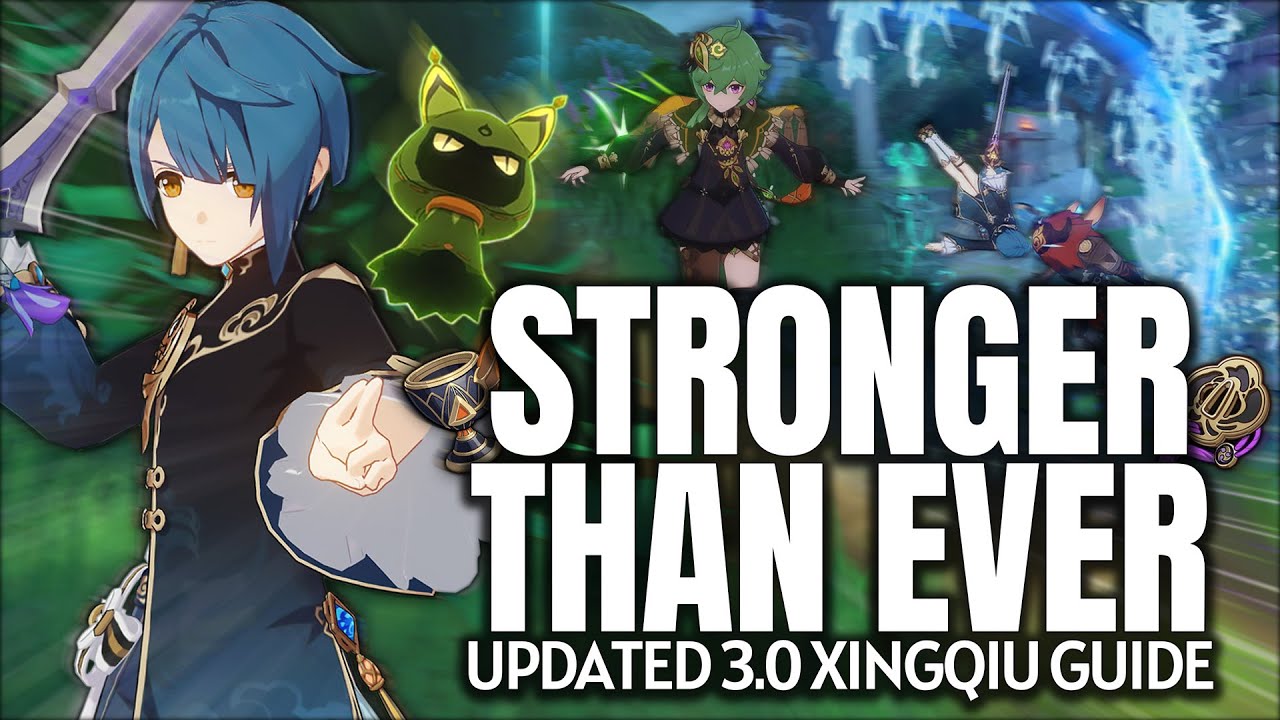 he's still TOP TIER! UPDATED Xingqiu Guide - Artifacts, Weapons, Teams & Tips | Genshin Impact 3.0