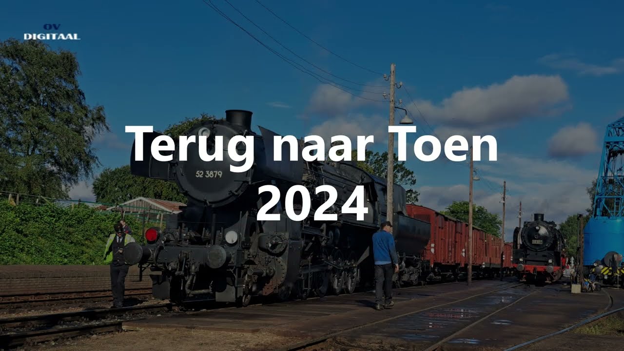 Terug naar Toen bij de Veluwse Stoomtrein Maatschappij 8-9-2024 Deel 1