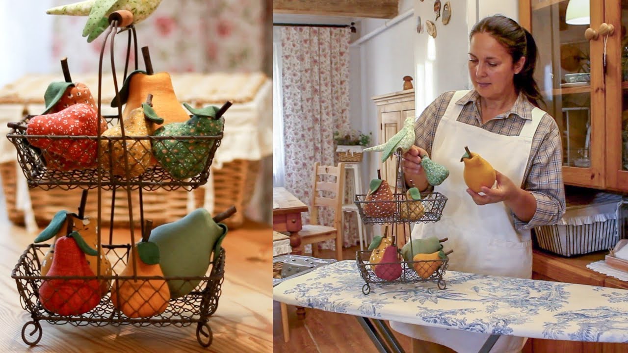 Slow Living in a Country House. Beauty in Simple Things. Sewing PEARS. Preserving Antiques