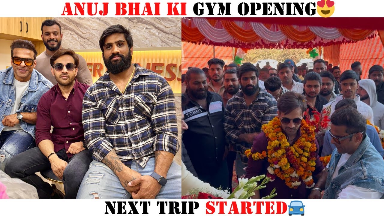 2.5 Crore Ki Gym Opening 😍| Next Trip Started🚘| Nitin Chandila