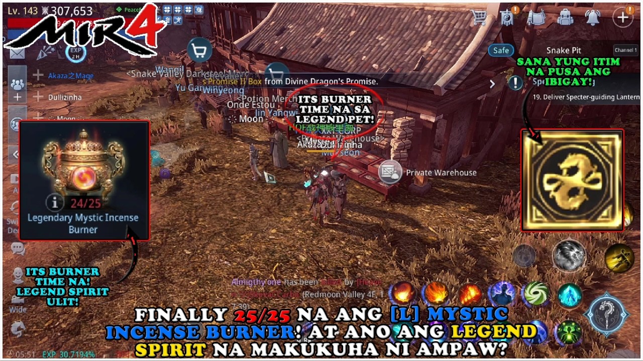 MIR4 - ITS BURNER TIME! ANO KAYA LALABAS? MATINO? DUPLI? OR KHALIONATICS MEMBER NA? - F2P