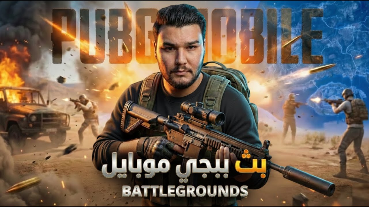 بث ببجي موبايل | وين الاحتراف 😁