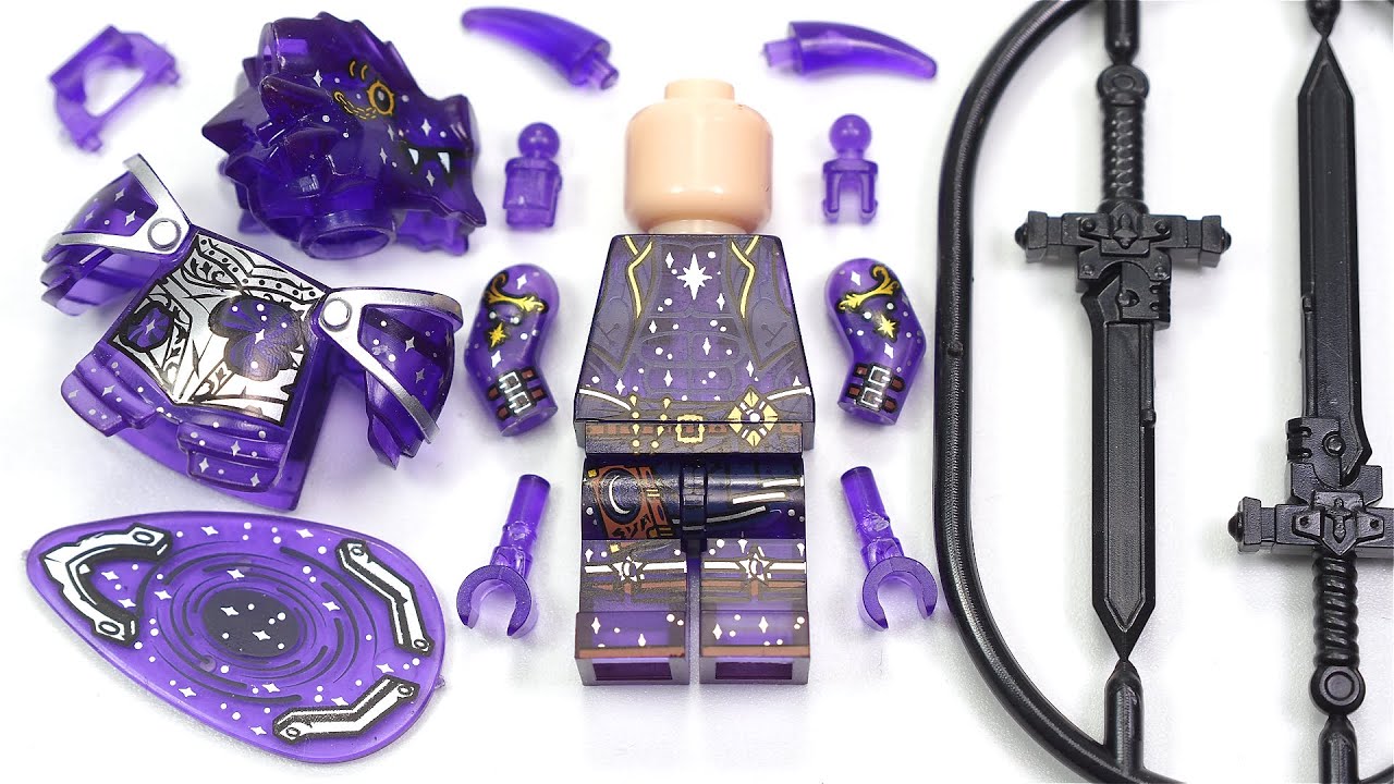 LEGO Dungeons & Dragons | Purple Dragon Knights | D&D Unofficial Lego Minifigure QQ04