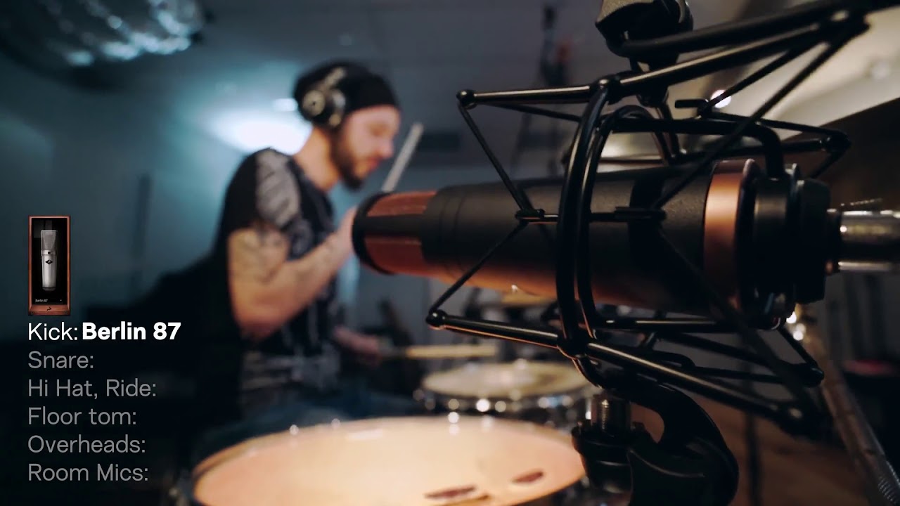 Antelope Audio - Edge and Verge Mic Emulations Drums