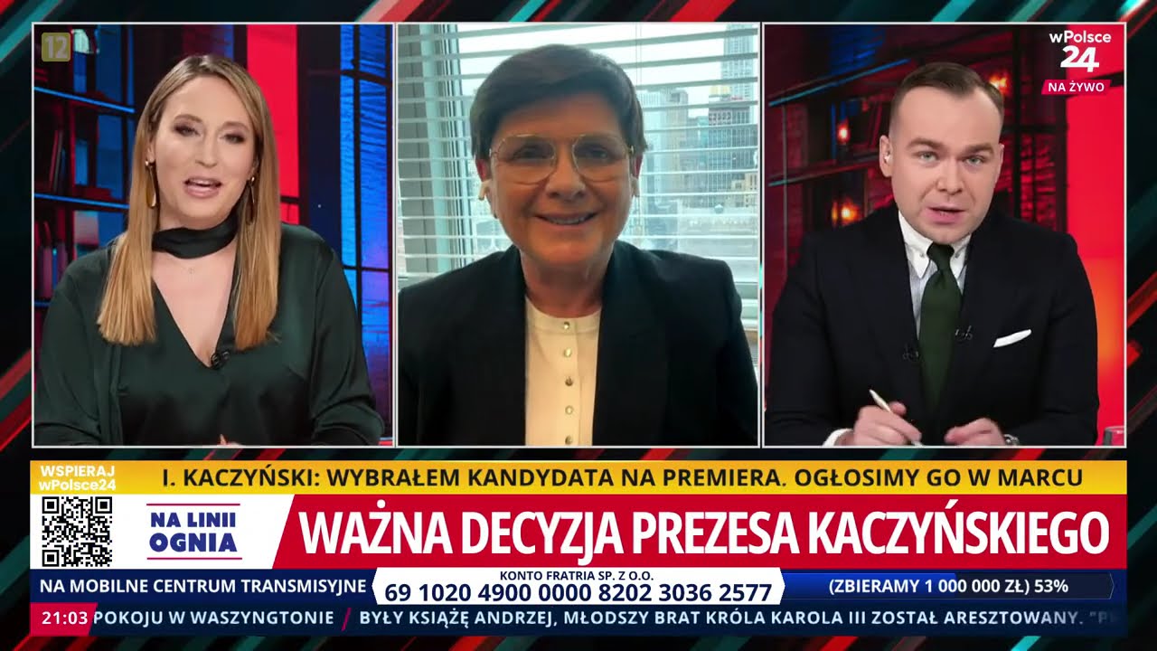 Kto będzie przyszłym premierem? Trzeba zaufać Kaczyńskiemu i zabrać się do pracy! Na Linii Ognia