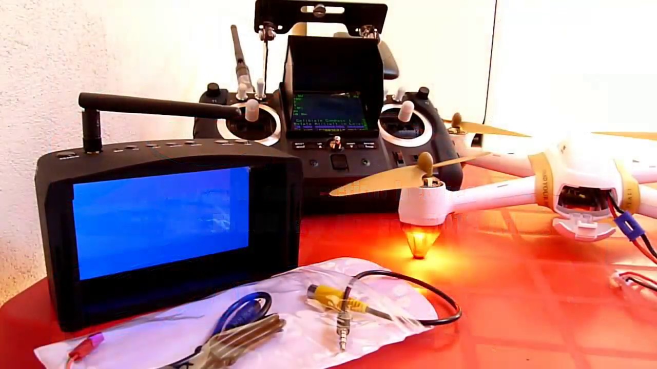 My cable connection between EV800 and  Hubsan 501Advanced