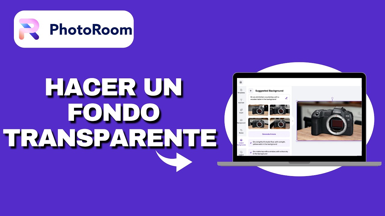 Como Hacer un fondo Transparente en Photoroom