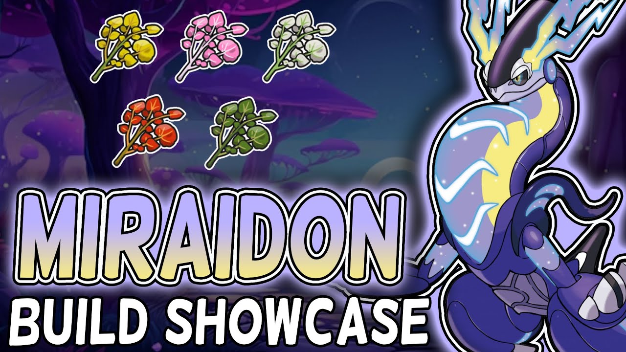 Miraidon Build Showcase For Raids In Pokemon Scarlet And Violet