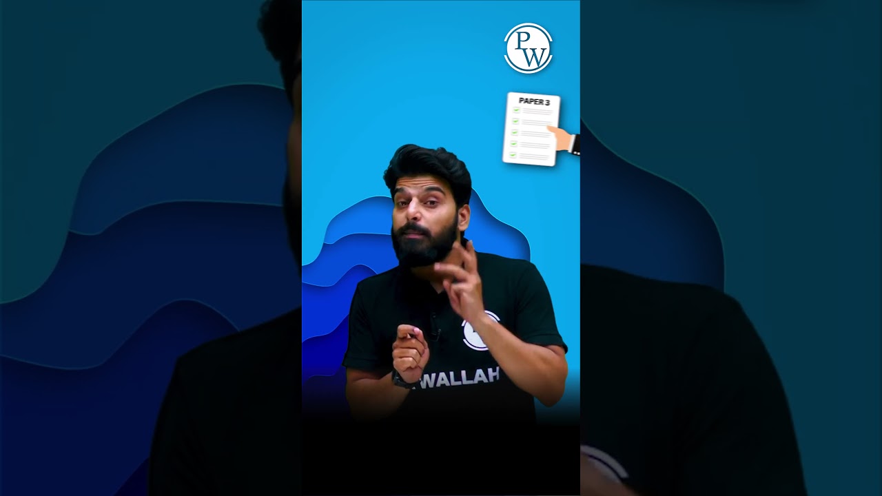 CA Foundation Exam से पहले यह ध्यान रखना #Shorts #CAFoundationexam #CAWallahByPW