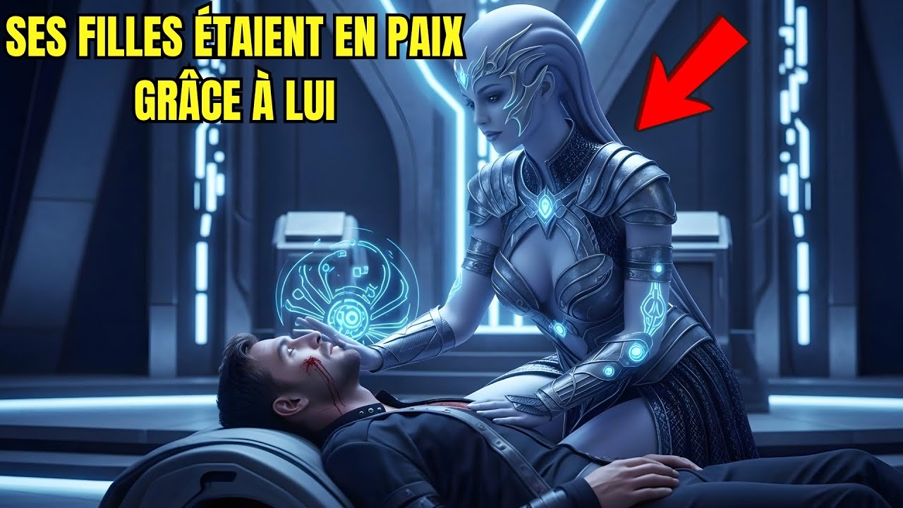 La reine alien voit ses filles en paix près d’un humain et comprend qu’il est devenu indispensable