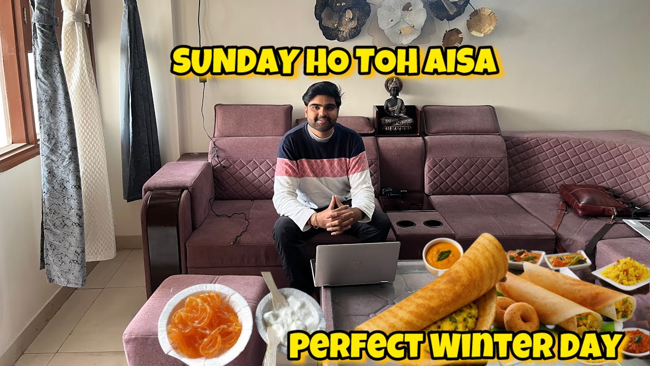 Sunday Ho Toh Aisa ! ❄️🍲 Aaj Jo khaya … Dil Khush Ho Gaya 😍 #vlog @Umishvlog 