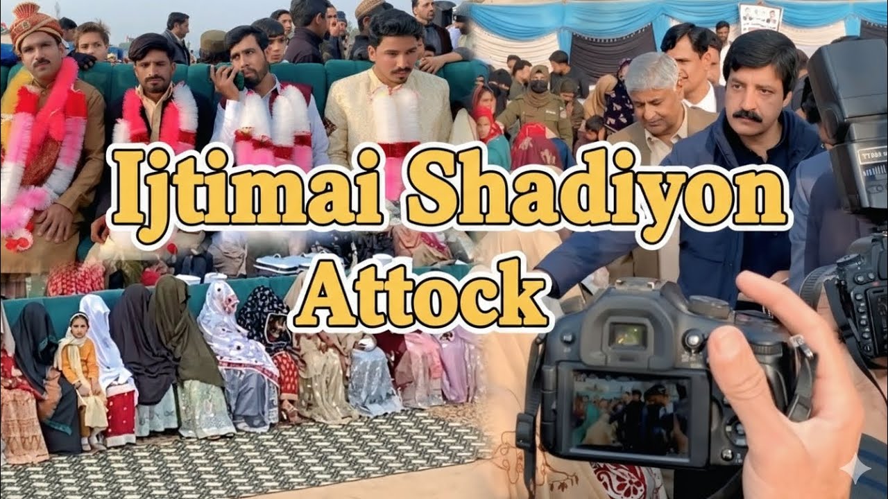 Governor of Punjab Marries 35 Couples in Epic Mass Wedding! ❤️ | Fateh Jang Heartwarming Ceremony