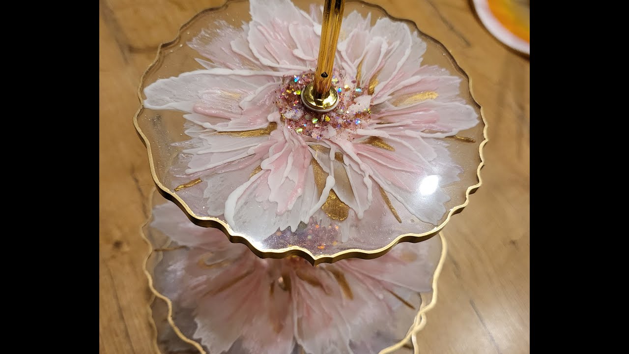 3D Blumen Etagere 🌼 deutsch