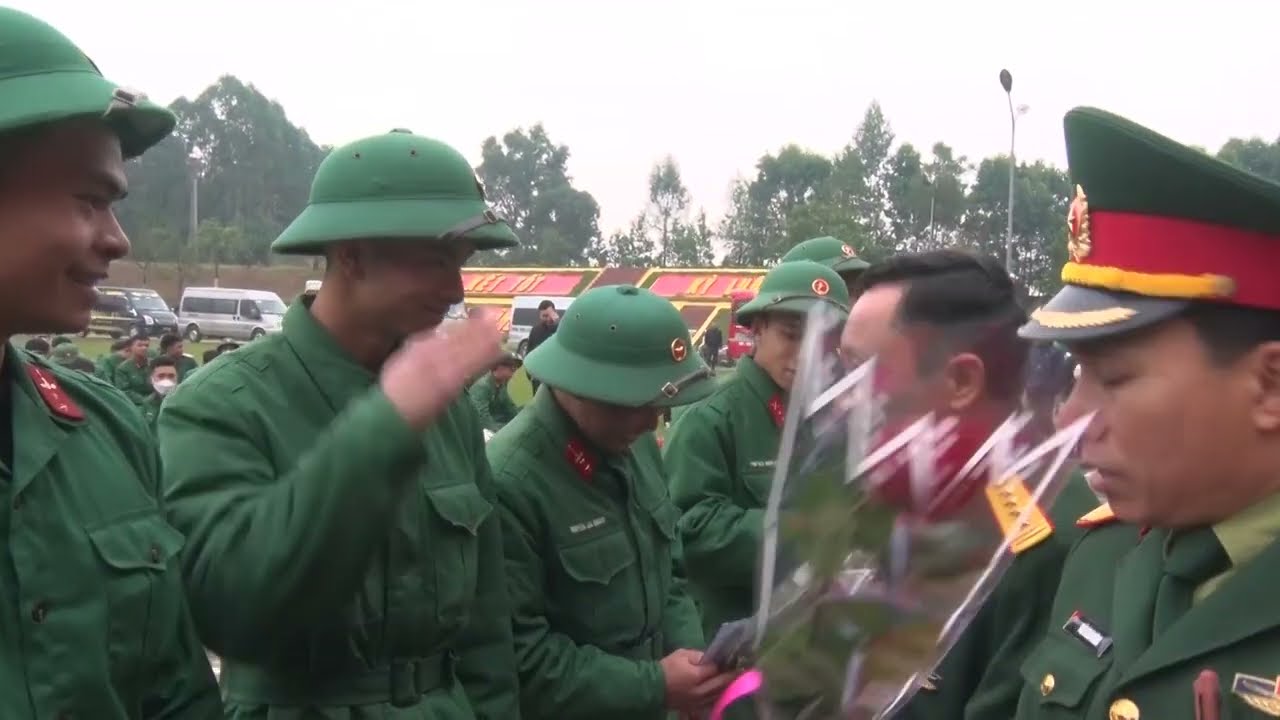Huyện Hiệp Hòa chào đón quân nhân xuất ngũ