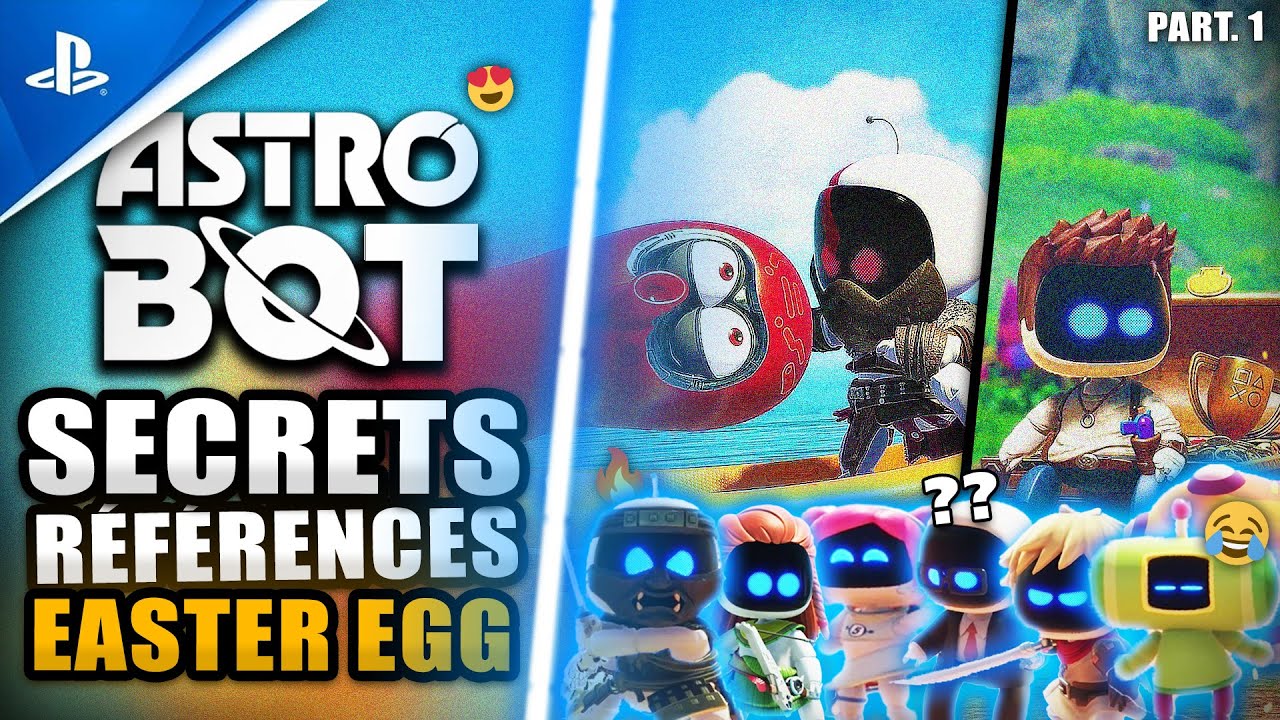 ASTRO BOT : 33 RÉFÉRENCES incroyables dans le jeu ! (Part.1) SECRETS & Easter Egg 🔥