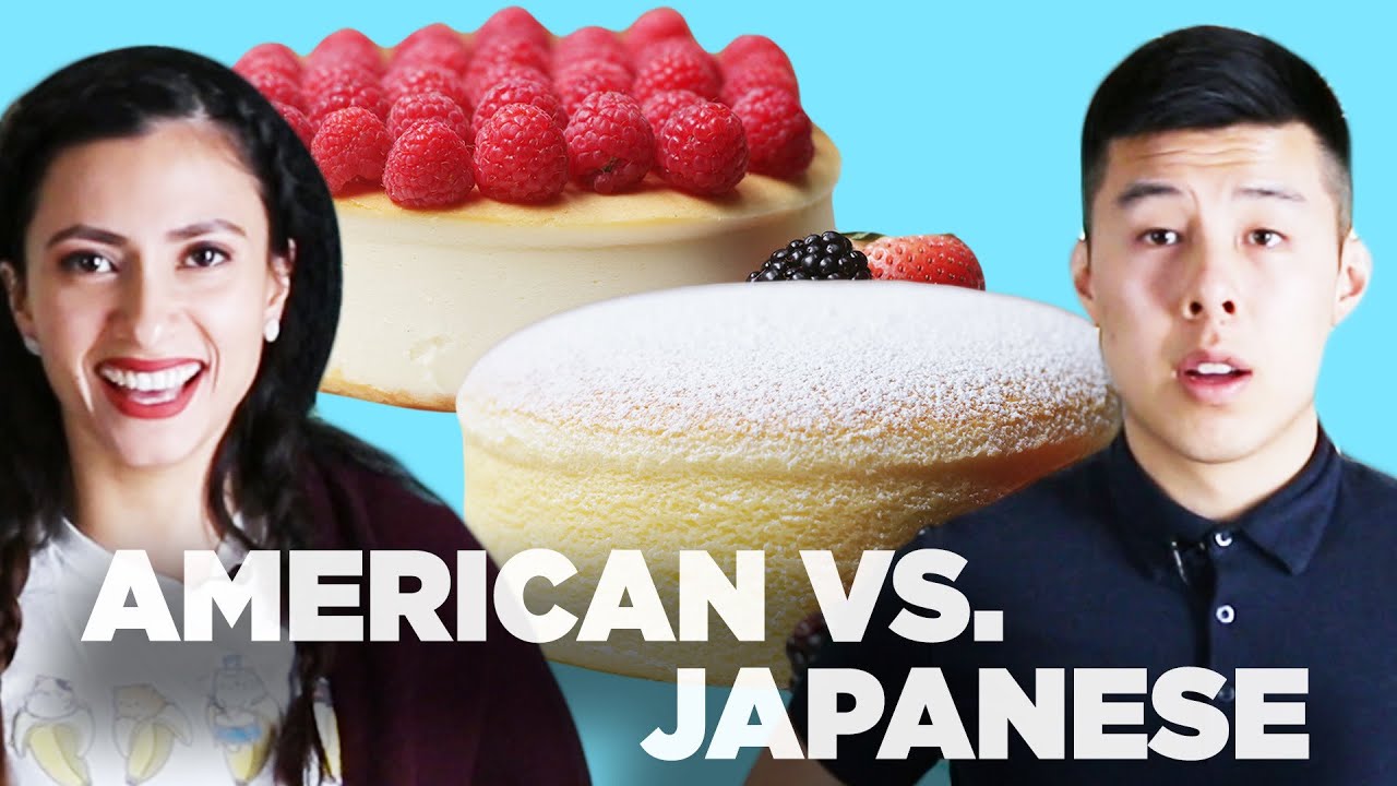 American Vs. Japanese: Cheesecake