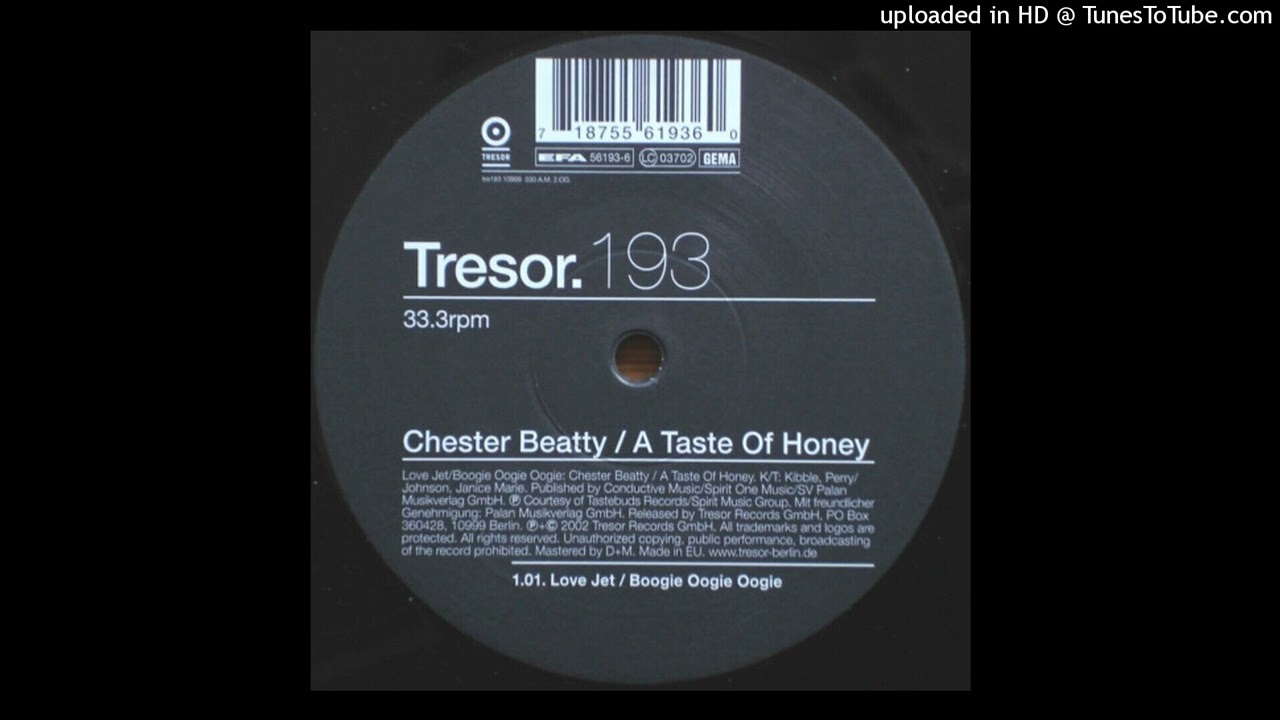 Chester Beatty - A Taste Of Honey