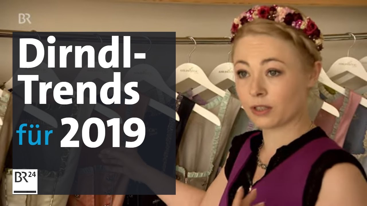 Rosenheimer Herbstfest: Dirndl-Trend 2019 ist klassisch und schlicht| BR24