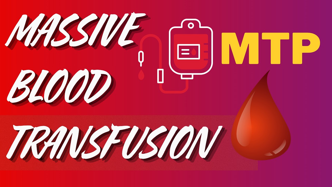 Massive Blood Transfusion Reactions & Complications | High-Yield Revision in 3 Mins