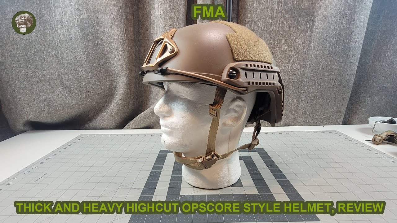 FMA L-XL Thick and Heavy (OPS-CORE style) High-cut helmet, review