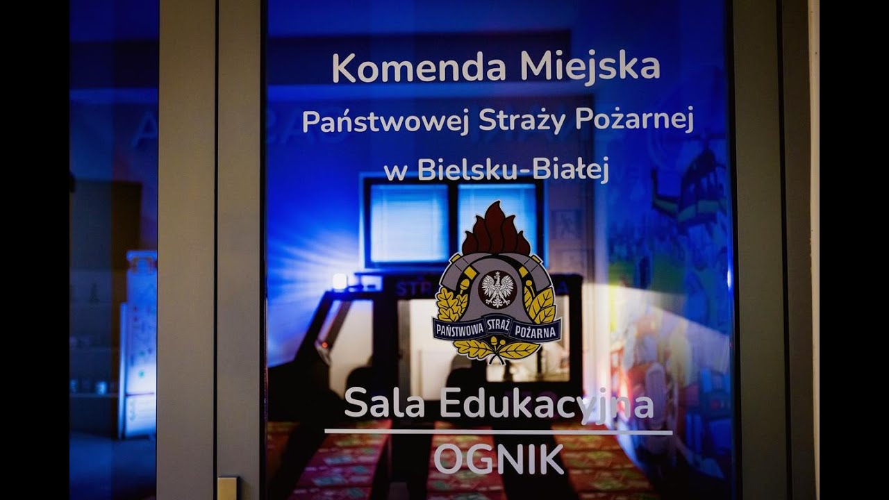 Sala edukacyjna OGNIK w KM PSP Bielsko Biała