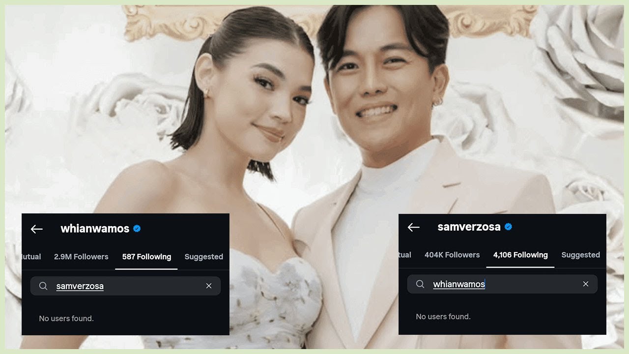 Sam Verzosa at Rhian Ramos In-unfollow Na Ang Isa’t Isa Sa Instagram