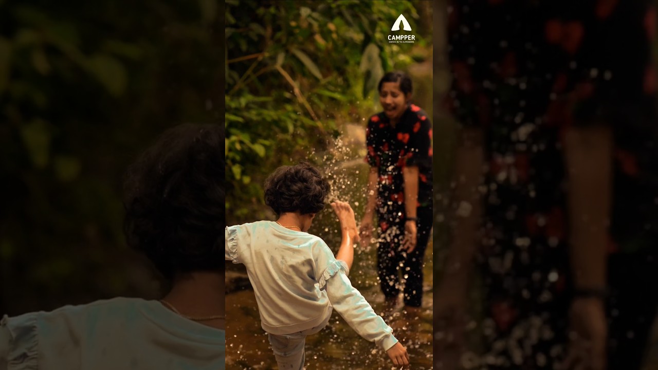 Because nature is louder, wilder, and better in the rain 😍🌧️💚  #monsooncamping #monsoon #rainydays