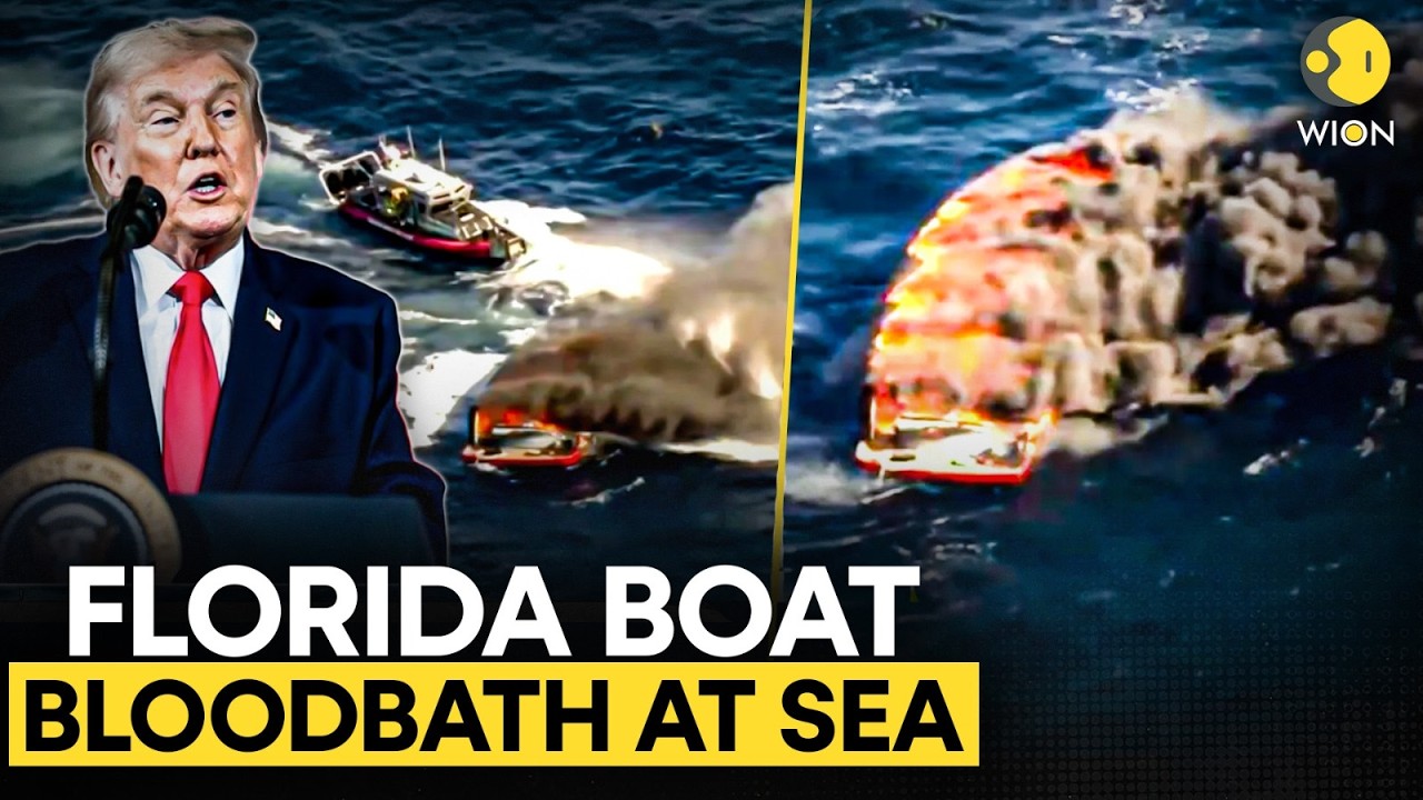 Cuba Boat Shooting: Cuban Patrol Kills Four on Florida‑Tagged Boat | WION Originals