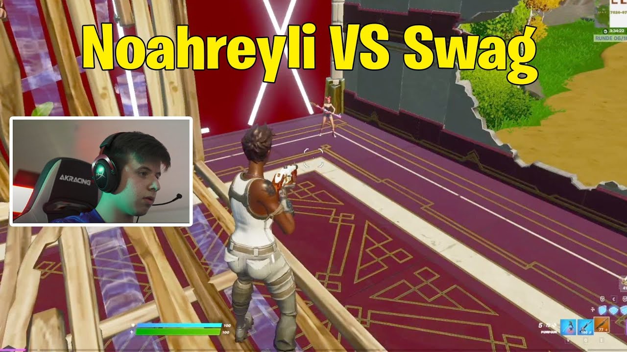 Noahreyli VS Flames Swag 1v1 Boxfights! - Fortnite