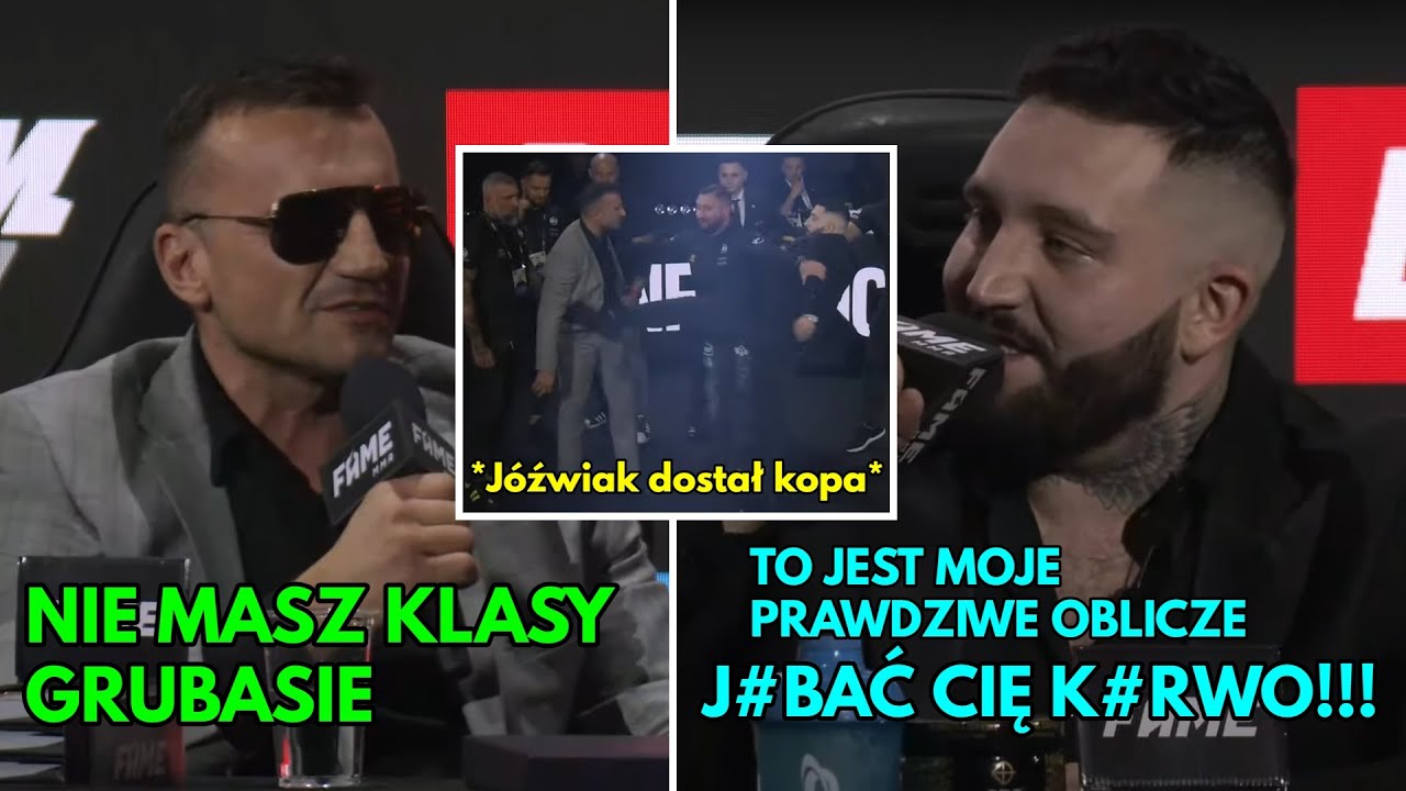 BOXDEL vs J&Oacute;ŹWIAK czyli KWINTESENCJA DYM&Oacute;W! (FAME MMA 17 KONFERENCJA)