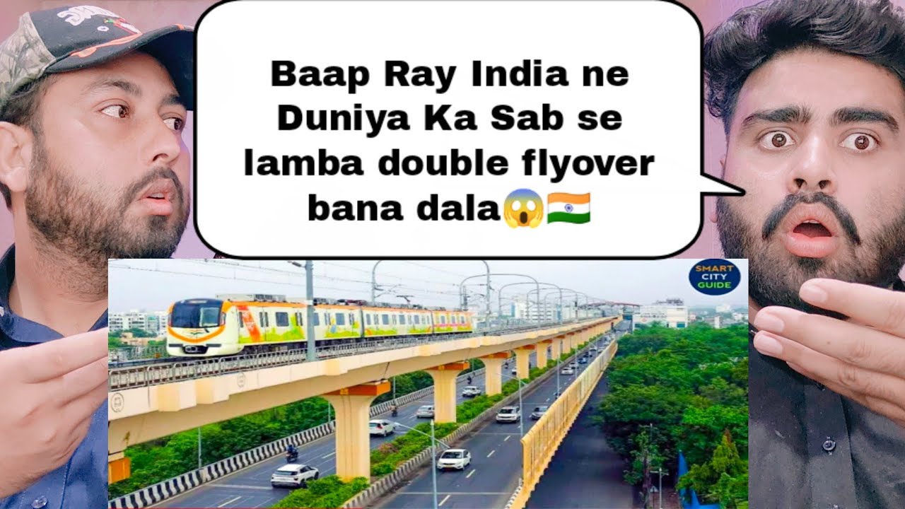 INDIA Creates Another WORLD RECORD for Building LONGEST DOUBLE-DECKER FLYOVER | Pakistani Reaction