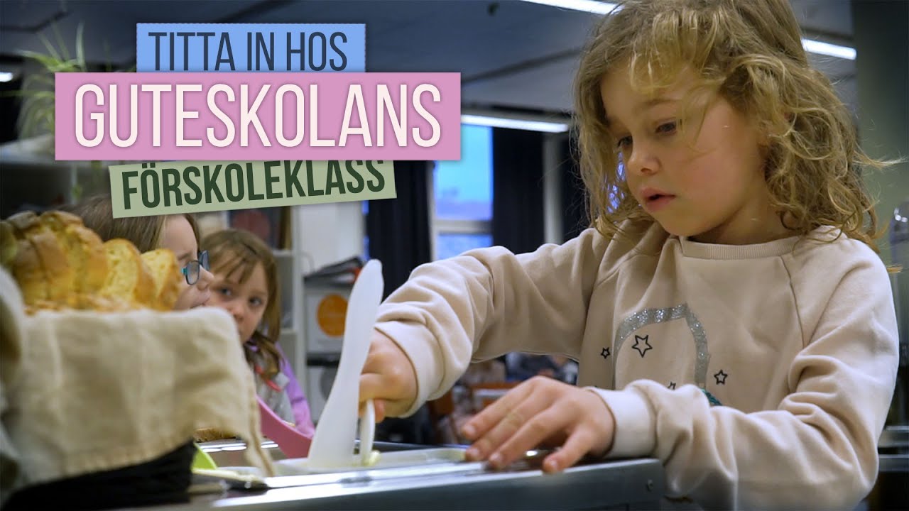 Titta in hos Guteskolans förskoleklass