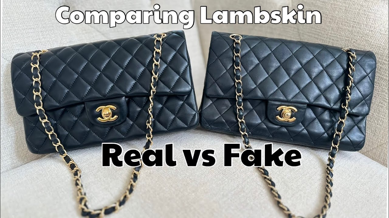 Chanel Classic Flap Medium Lambskin &ndash; Real vs. Fake! The Ultimate Authentication Guide 🔍✨