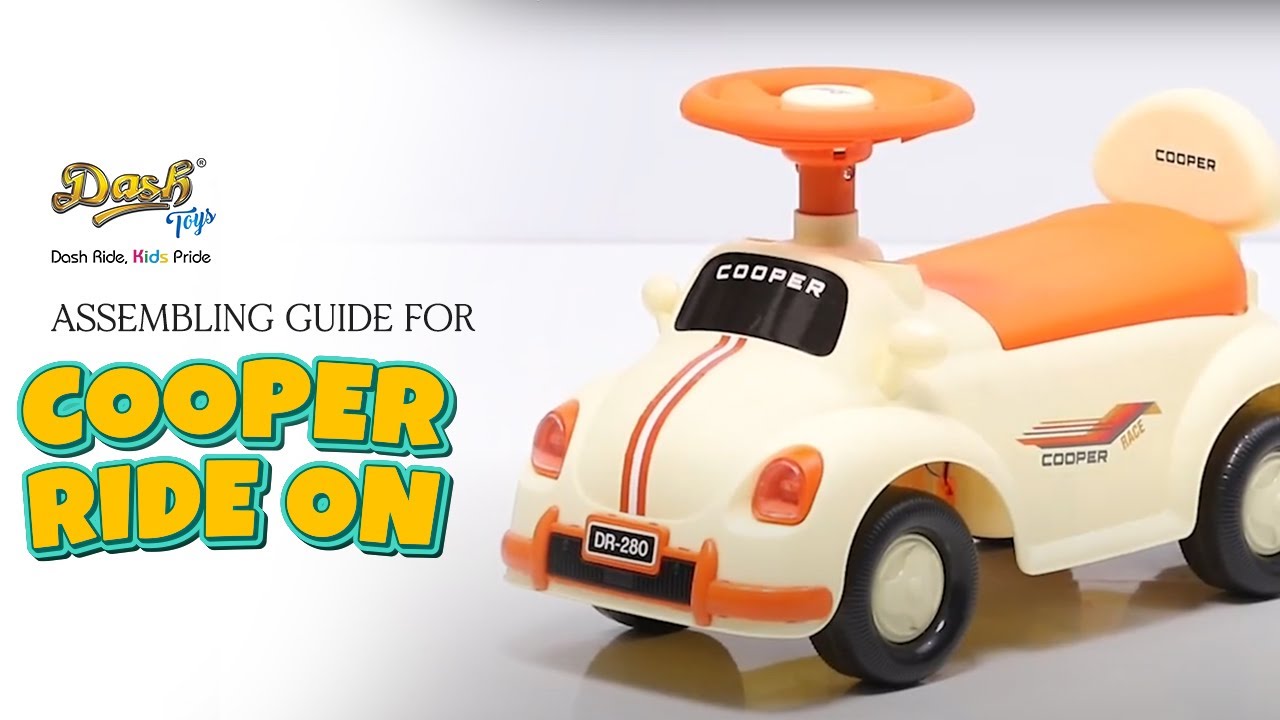Dash Cooper Ride on Assembly Video