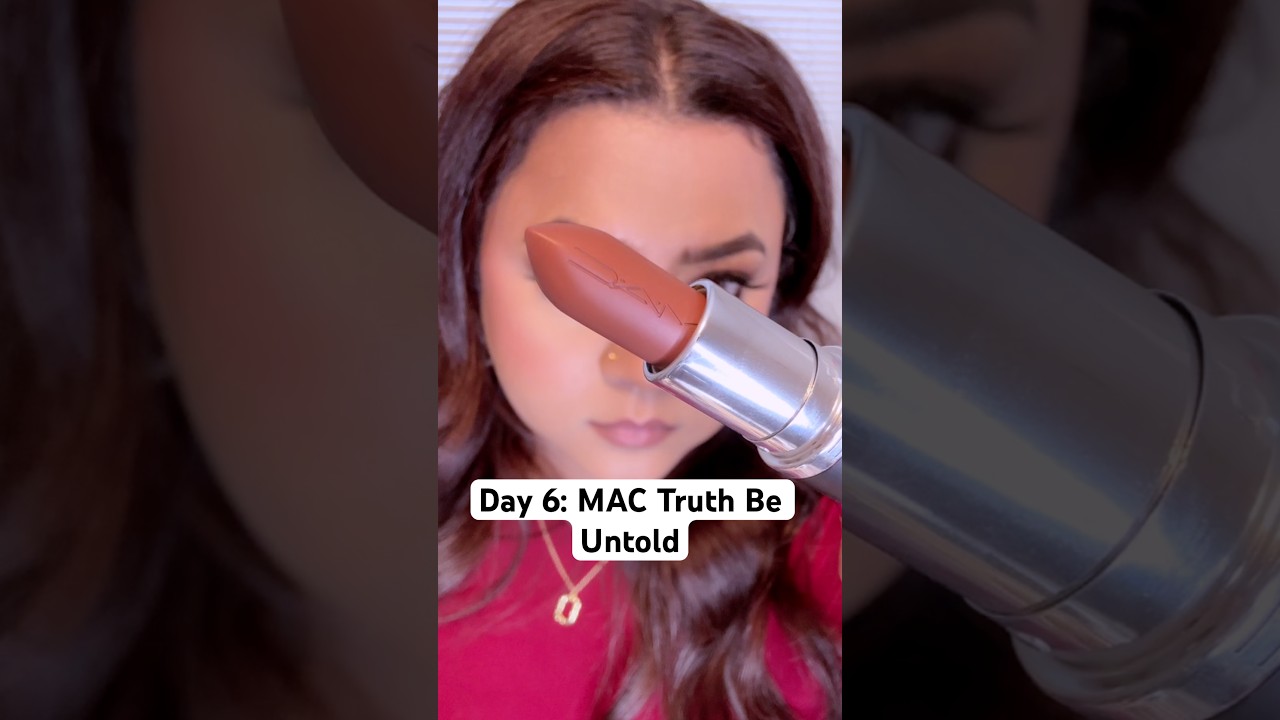 MAC M&middot;A&middot;Cximal Sleek Satin Lipstick in Truth Be Untold | A Cool-Toned Brown Lipstick for Brown Girls