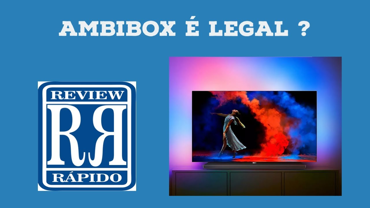 62 - Ambibox, Ambilight, Led TV interativo - Review Rápido