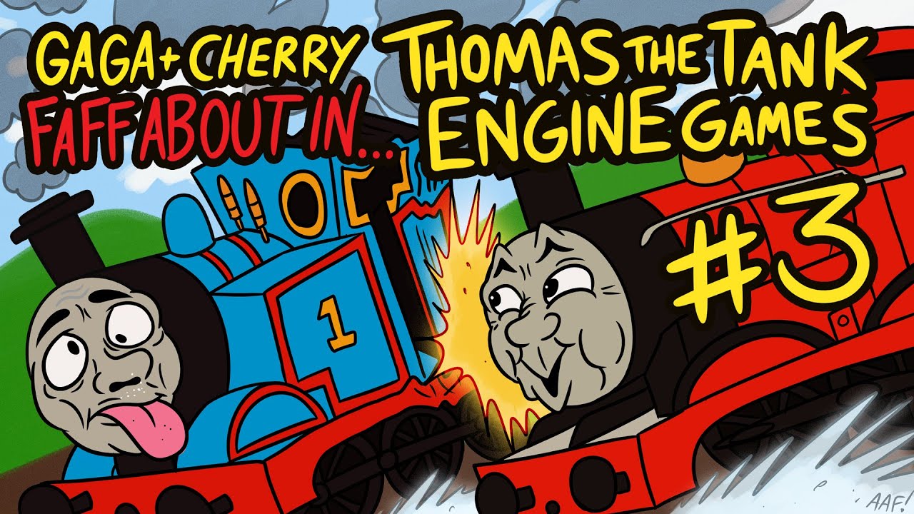 Thomas the Tank Engine Games #3 (Sega Genesis) - Gaga and Cherry Faff About In