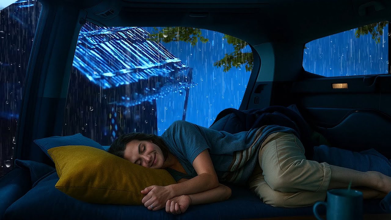Relajante sonido de la lluvia - Sin anuncios para dormir - Reduce el estrés, la fatiga