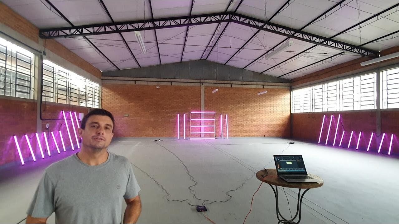 VISUAL TECH - tubos LED em grandes eventos!