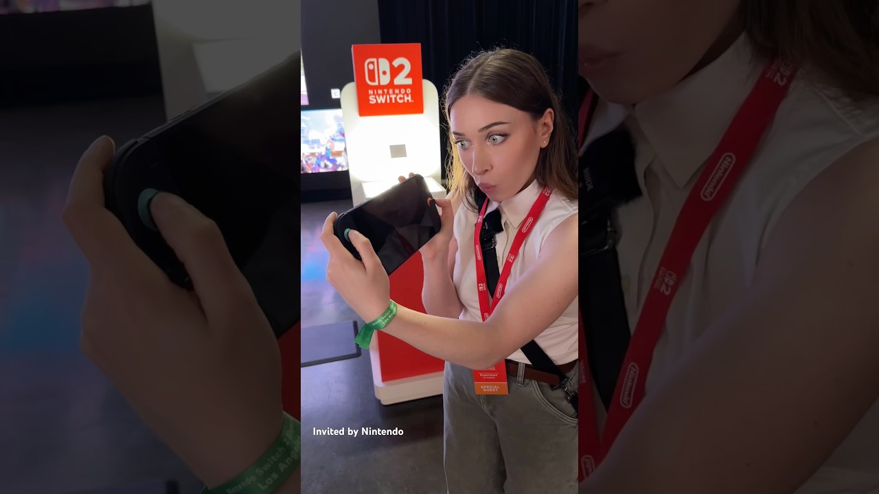 Очень профессиональный обзор Nintendo Switch 2 | спасибо за приглашение @NintendoAmerica