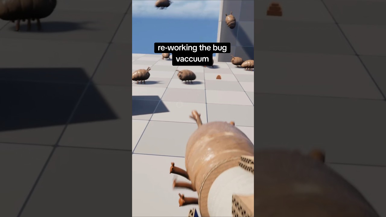 New features for the vaccuum! Reworking the equipment in my indie game #gamedev #indiegame #indiedev