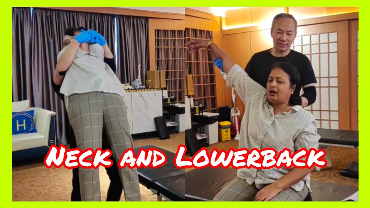 Chris Leong Treatment Neck and Lower Back Problems😱