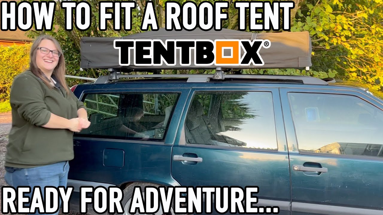 How to fit a Roof Tent... TentBox Lite XL fitting and set up