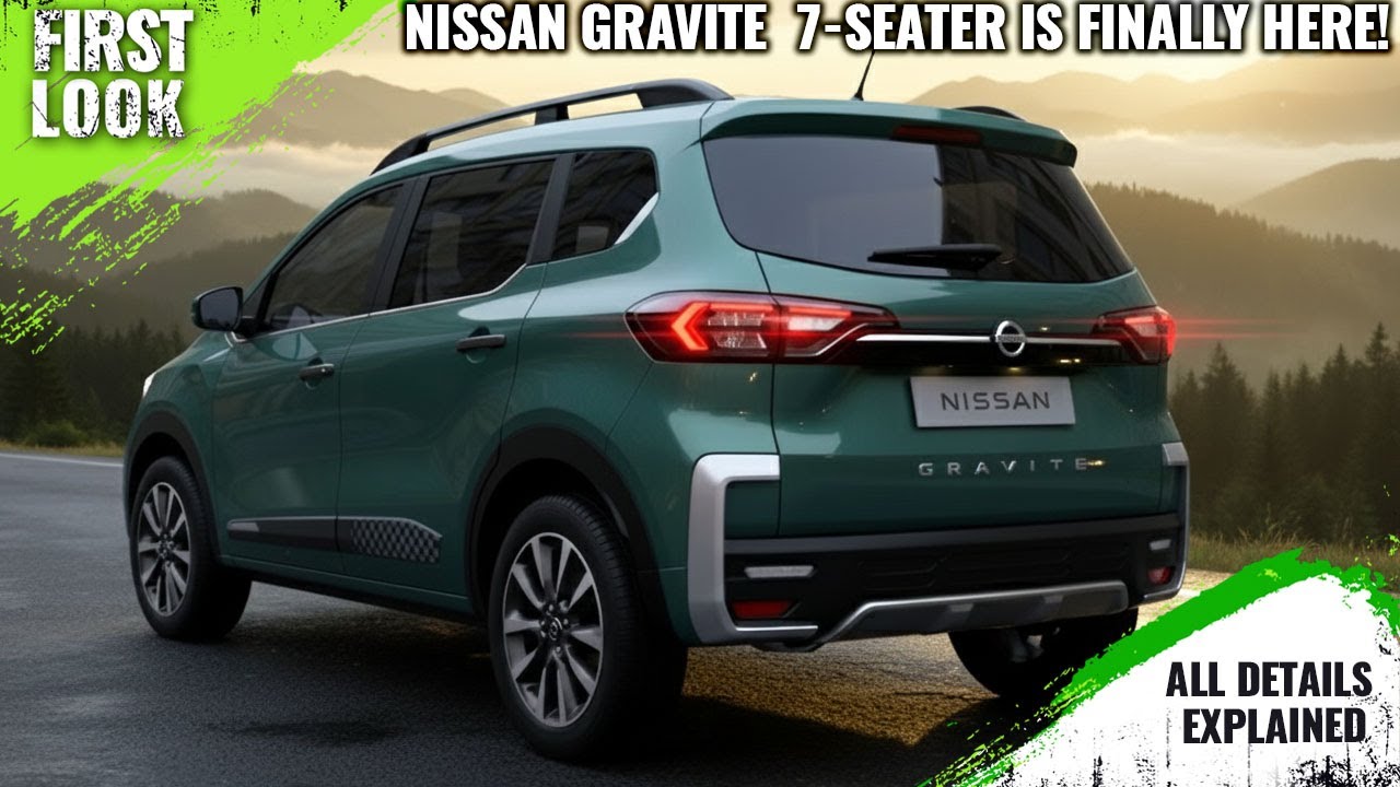 Nissan Gravite MPV - Rs 7 Lakh Japanese 7-Seater Is Finally Here! - First Look Of Nissan Gravite