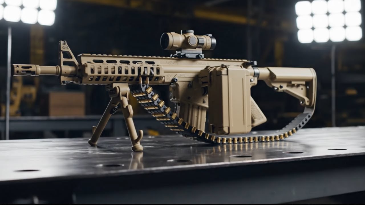 How the FN M249S PARA Is Made (Factory Process) | Belt‑Fed Rifle Documentary