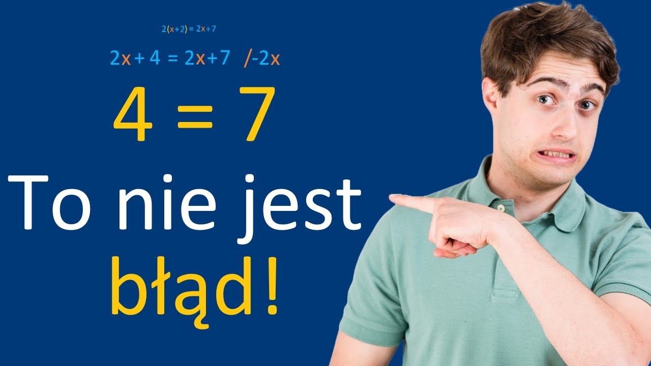 Rodzaje równań: sprzeczne, tożsamościowe i oznaczone | Algebra i równania | Szkoła podstawowa