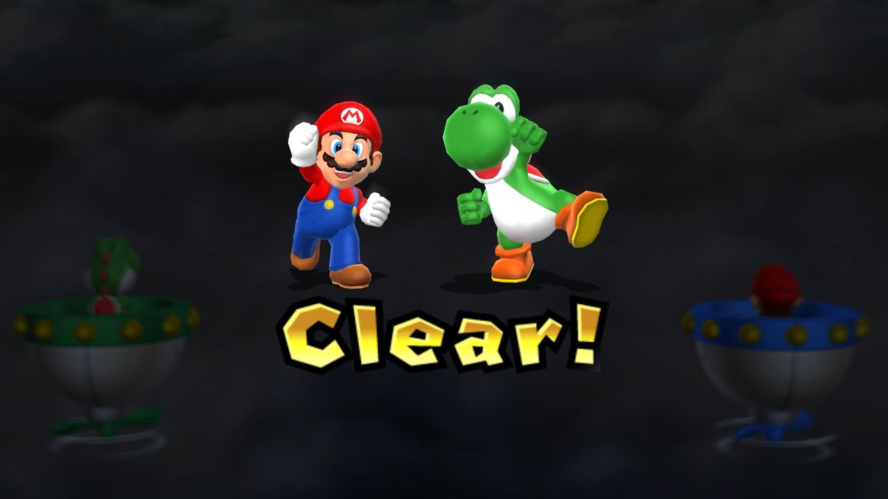 Mario Party 9 - Mario vs Luigi vs Yoshi vs Birdo - Blooper Beach