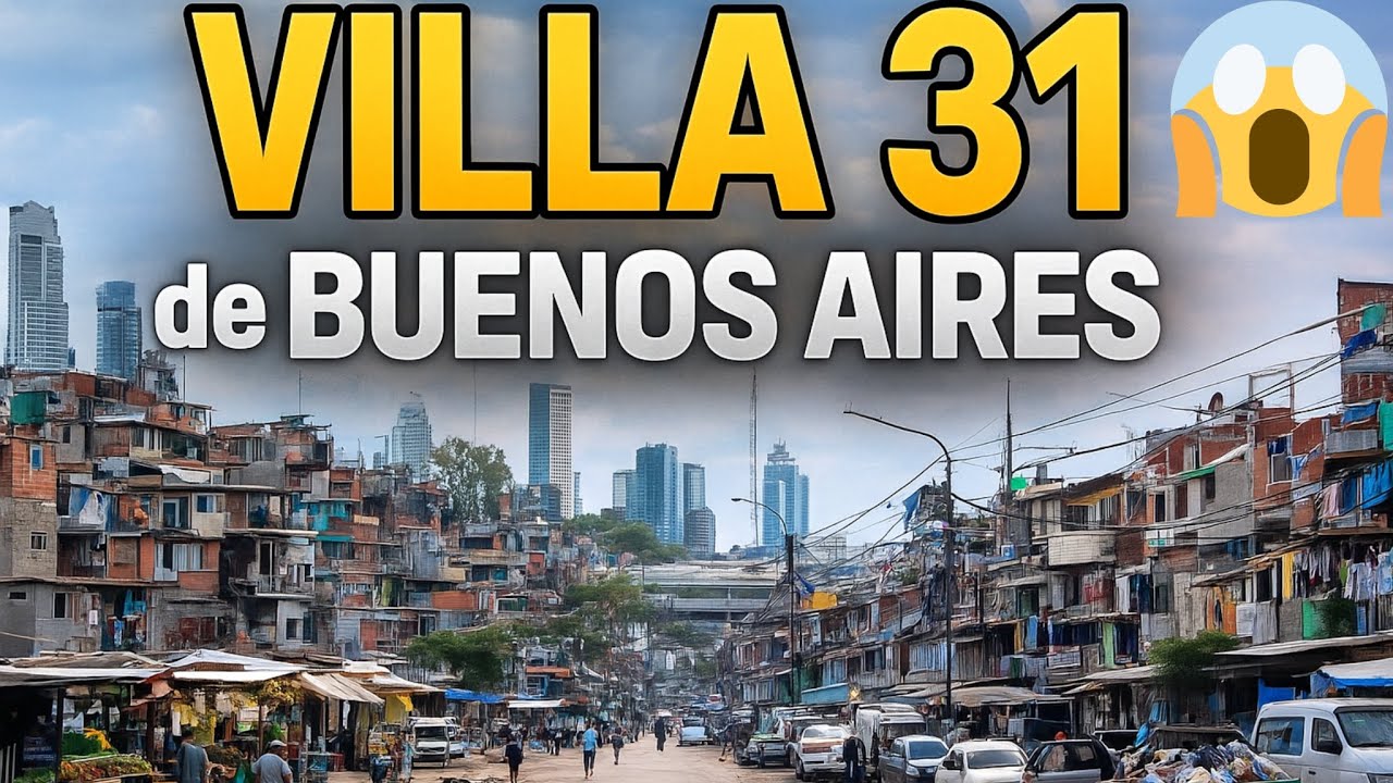 Buenos Aires&rsquo; &ldquo;No-Go Zone&rdquo; in Slow Motion | Watching Villa 31 from the Highway 😳🚗