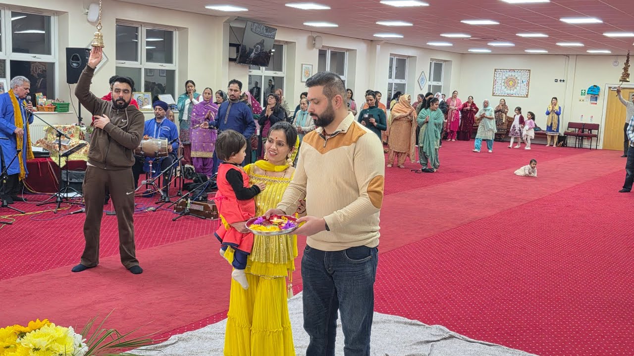 Derby Hindu Temple is live Mata ki Chowky