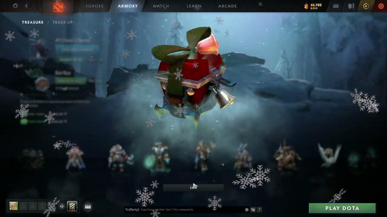 Dota2 Christmas Lucky Treasure Opening's 2025
